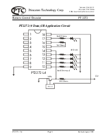 浏览型号PT2272-M6的Datasheet PDF文件第6页