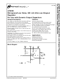 浏览型号LP2989AIM-2.5的Datasheet PDF文件第1页