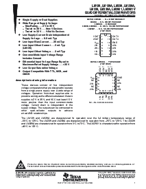浏览型号LM339APW的Datasheet PDF文件第1页
