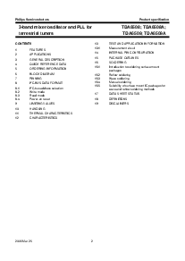 浏览型号TDA6509ATT的Datasheet PDF文件第2页