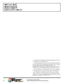 浏览型号A2803的Datasheet PDF文件第11页