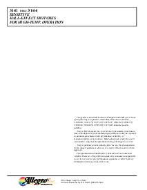 浏览型号A3144LLT的Datasheet PDF文件第8页