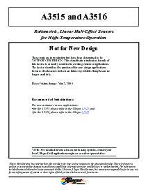 浏览型号A3515EUA的Datasheet PDF文件第1页
