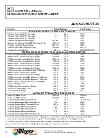浏览型号A3972SB的Datasheet PDF文件第12页