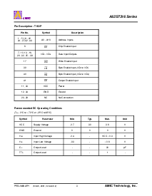 浏览型号A62S7316V-70SI的Datasheet PDF文件第4页