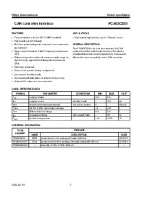 浏览型号A82C250的Datasheet PDF文件第2页