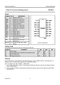 浏览型号TDA8601的Datasheet PDF文件第4页