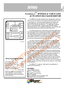 浏览型号A8980CJT的Datasheet PDF文件第1页