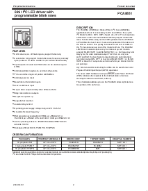 浏览型号PCA9551PW的Datasheet PDF文件第2页