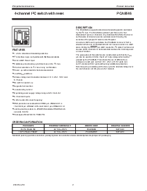 浏览型号PCA9546的Datasheet PDF文件第2页