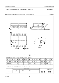 浏览型号TDA9800T的Datasheet PDF文件第21页