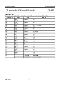 浏览型号TDA9850的Datasheet PDF文件第5页