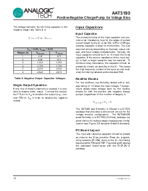 浏览型号AAT3190ITP-T1的Datasheet PDF文件第12页