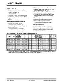 浏览型号dsPIC30F5015的Datasheet PDF文件第4页