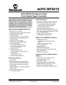 浏览型号dsPIC30F4012的Datasheet PDF文件第3页