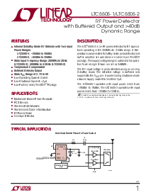 浏览型号LTC5505-1ES5的Datasheet PDF文件第1页