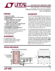 浏览型号LTC1859CG的Datasheet PDF文件第1页