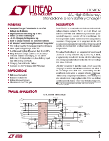 浏览型号LTC4007EGN的Datasheet PDF文件第1页