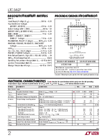 浏览型号LTC3827EUH的Datasheet PDF文件第2页