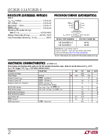 浏览型号LTC3525ESC6-3.3的Datasheet PDF文件第2页
