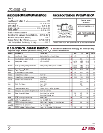 浏览型号LT1270ACT的Datasheet PDF文件第2页