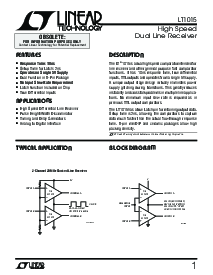 浏览型号LT1014DSW的Datasheet PDF文件第1页