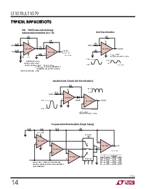浏览型号LT1079MJ的Datasheet PDF文件第14页