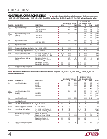 浏览型号LT1079MJ的Datasheet PDF文件第4页