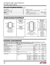 浏览型号LT1764EFE的Datasheet PDF文件第2页