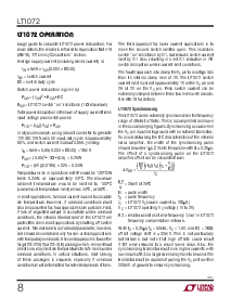 浏览型号LT1072CT的Datasheet PDF文件第8页