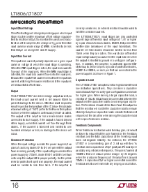 浏览型号LT1807IMS8的Datasheet PDF文件第16页