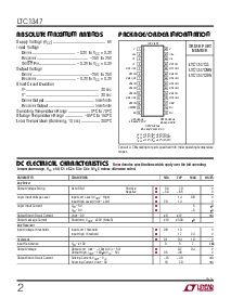 浏览型号LTC1347CG的Datasheet PDF文件第2页