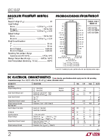 浏览型号LTC1337CG的Datasheet PDF文件第2页