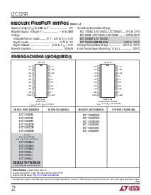 浏览型号LTC1290BCN的Datasheet PDF文件第2页