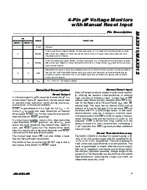 浏览型号MAX811R的Datasheet PDF文件第5页