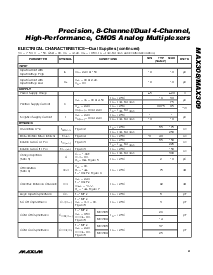 浏览型号MAX306CWI的Datasheet PDF文件第3页