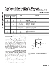 浏览型号MAX306CWI的Datasheet PDF文件第6页