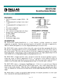 浏览型号DS1023S的Datasheet PDF文件第1页