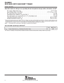 浏览型号CD4093B-Q1的Datasheet PDF文件第6页