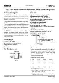 浏览型号RT9164A的Datasheet PDF文件第1页