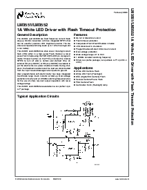 浏览型号LM3551的Datasheet PDF文件第1页