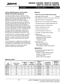 浏览型号HIN202ECBNZ-T的Datasheet PDF文件第1页