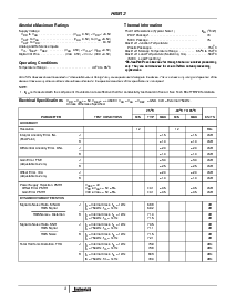 浏览型号HI5812KIBZ的Datasheet PDF文件第3页
