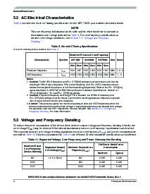 浏览型号MPC7447AECS01AD的Datasheet PDF文件第4页