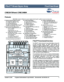 浏览型号CY8C24794-24LFXI的Datasheet PDF文件第1页