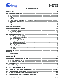 浏览型号CY7C66113C-PVXC的Datasheet PDF文件第2页
