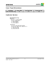 浏览型号APW7046的Datasheet PDF文件第12页