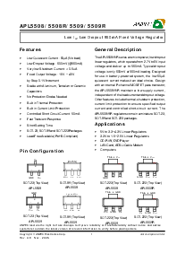 浏览型号APL5509R的Datasheet PDF文件第1页