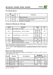 浏览型号APL5509R的Datasheet PDF文件第3页