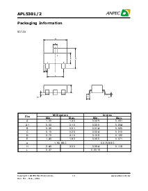 浏览型号APL1117的Datasheet PDF文件第13页